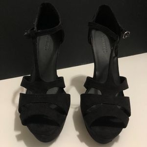 Forever 21, Black Strappy Heels